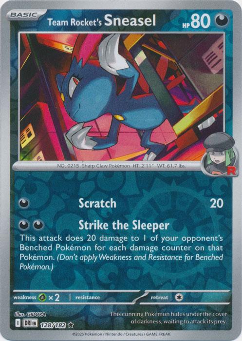 Team Rocket's Sneasel [Reverse Holo]